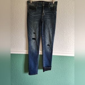 White House Black Market‎ Distressed Skinny jeans, size 2